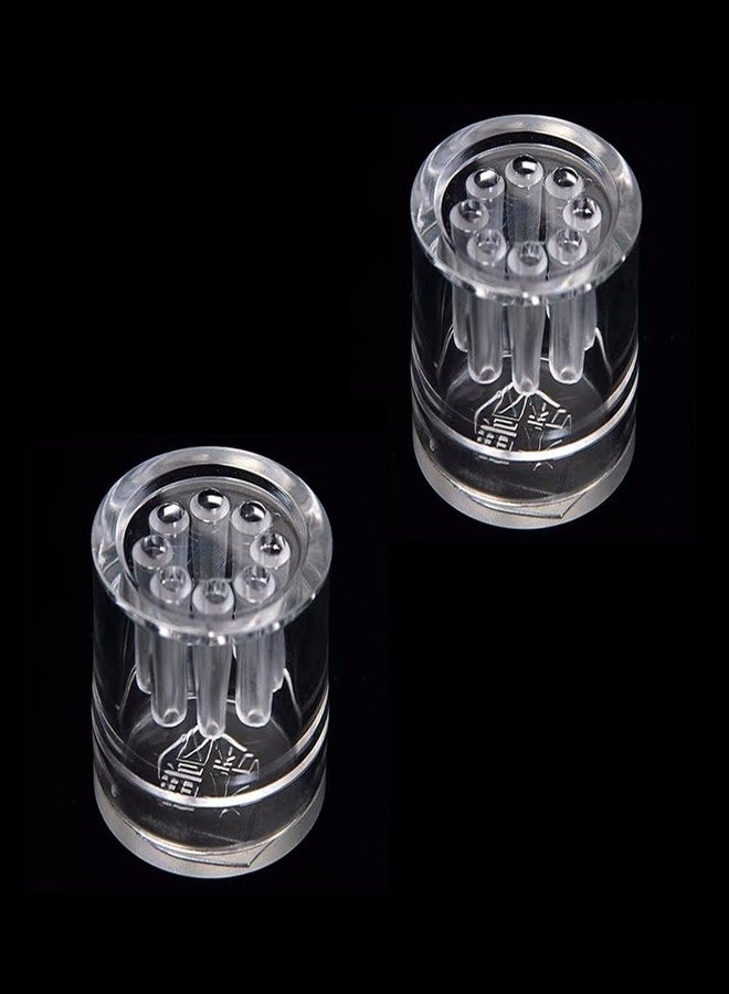 HIERYAN Fish Tank Snail Tool Aquarium Planarian Trap Snail with Acrylic Material Worm Trap with Shrimp Meat 2pcs Planarian Leech Trap - Image 1